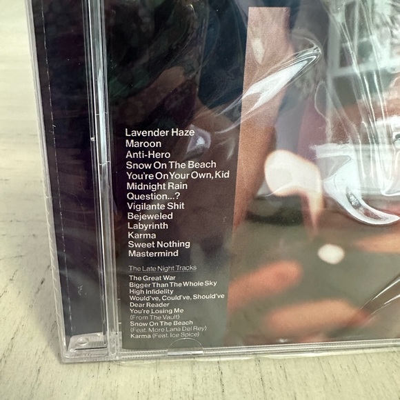 Tour exclusive Taylor Swift’s Midnights Late Night Edition CD. - Picture 3 of 3